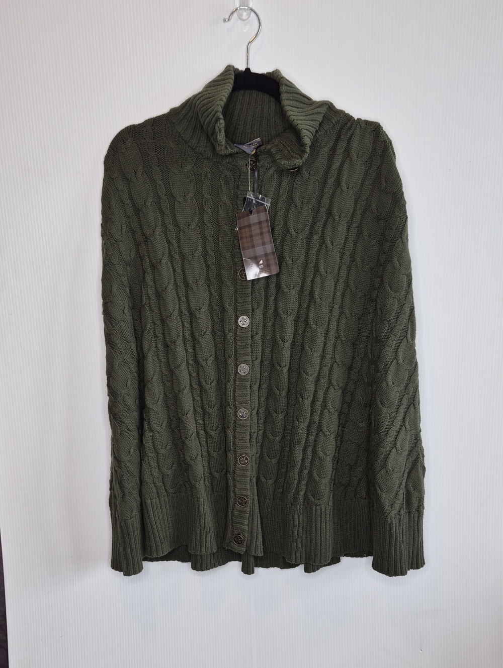 NWT Torrid X Outlander Cable Knit Cape/Poncho Size 0/1 - Picture 3 of 9